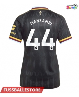 Günstige Aston Villa Johan Manzambi #44 Auswärtstrikot Damen 2026-27 Kurzarm